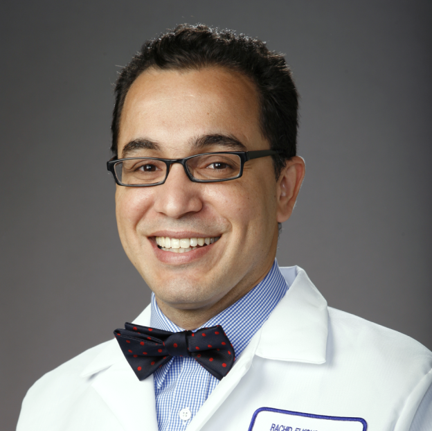 Dr. Rachid Elkoustaf headshot