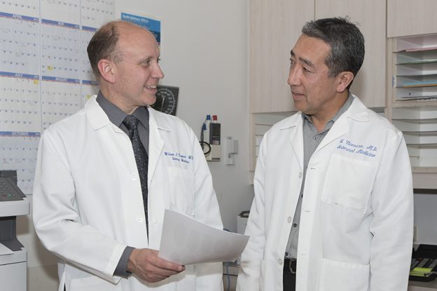 Dr. William Towner and Dr. Jim Nomura